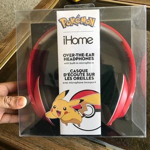 iHome POKÉMON Headphones. New. With Mic